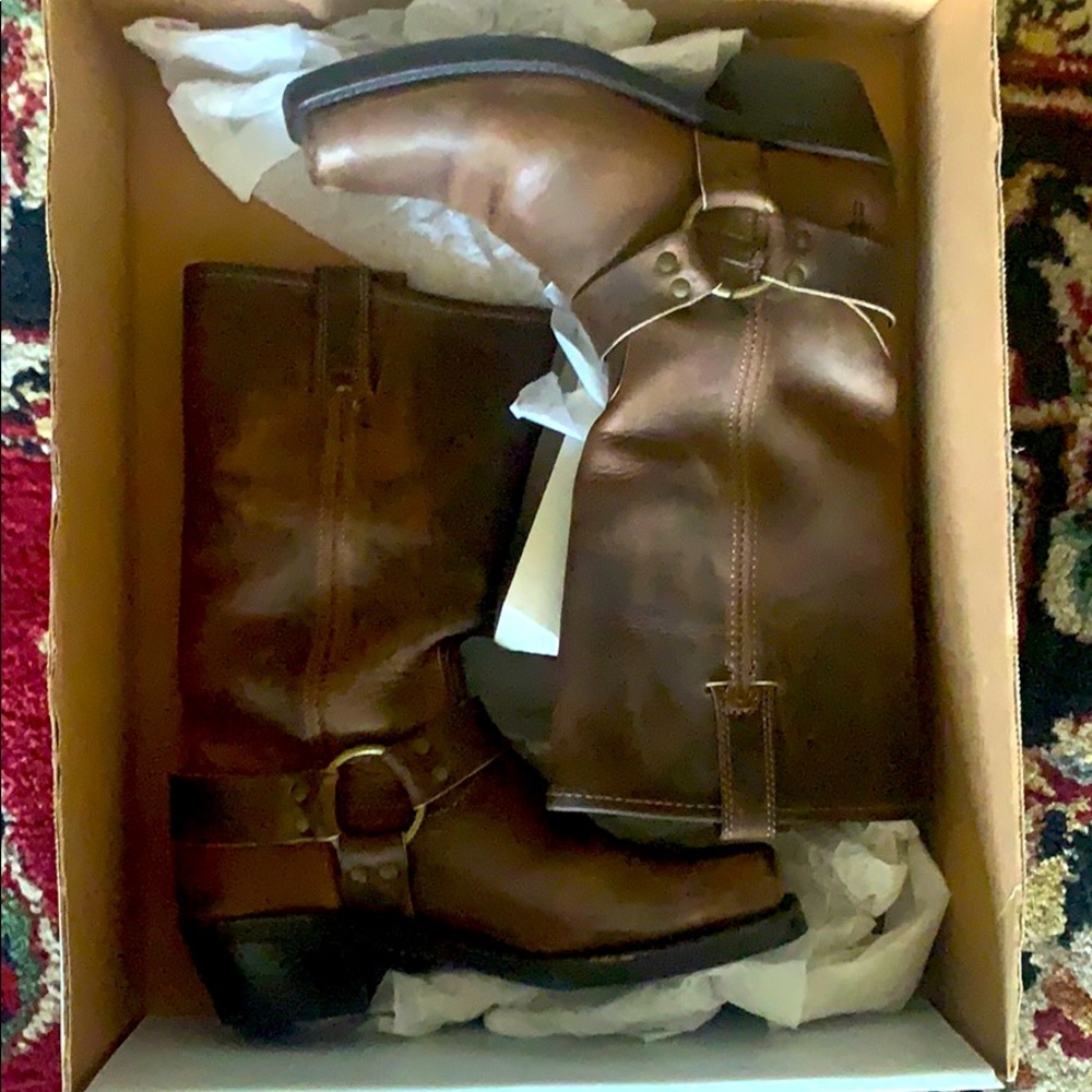 Frye motorcycle boot